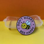 Pin Bee Happy