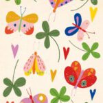 Ansichtkaart Vlinders