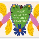 Ansichtkaart Genietjes