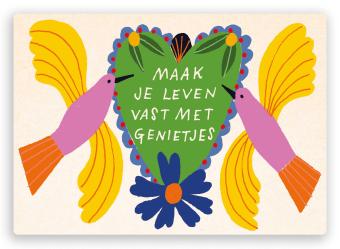 cp02-webje Ansichtkaart Genietjes - Image 1