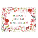 Ansichtkaart Verjaardag