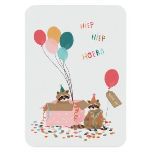 Ansichtkaart Hiep Hiep Hoera
